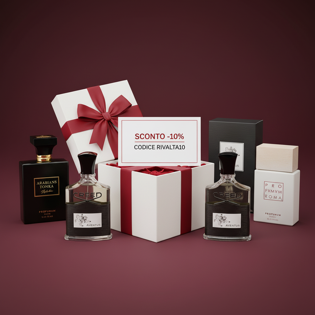 Grafica Promo RIVALTA10 con Profumi