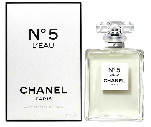 CHANEL N°5 L'EAU Eau De Toilette Vaporizzatore DONNA 100ML scatolato