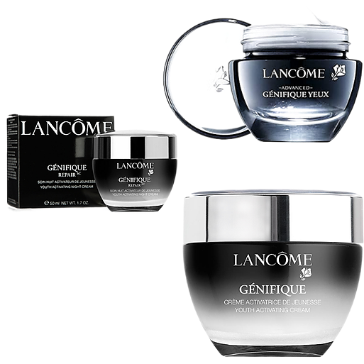 COFANETTO TRE CREME LANCOME (TRIS) - CREMA GIORNO 50 GR - CREMA NOTTE 50 GR - CREMA CONTORNO OCCHI 15 GR