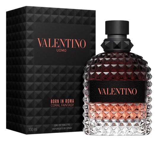 Valentino Born In Roma Coral Fantasy Uomo Eau de Toilette per uomo 100ml scatolato